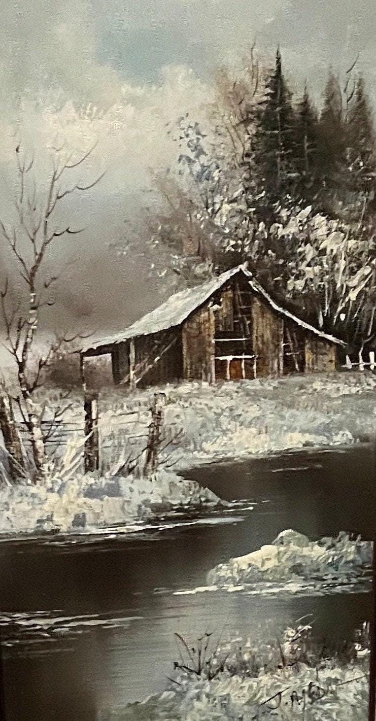 Framed Oil on Canvas, Original Painting by J. Medina - Etsy