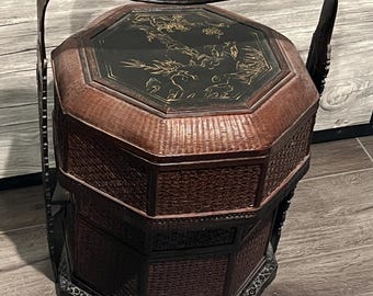 Antique Chinese Wedding Basket