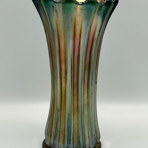 VINTAGE Carnival Glass Vase