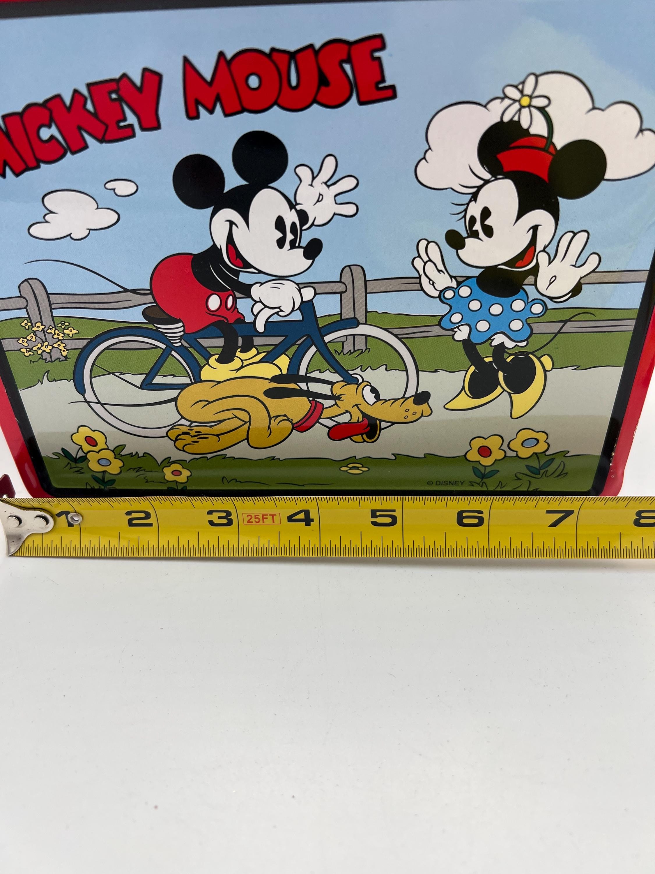 Vintage Aladdin Mickey Mouse Lunchbox With Thermos Mickey Mouse