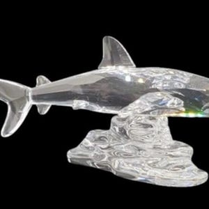 Swarovski Baby Shark Crystal Figure, Unboxed
