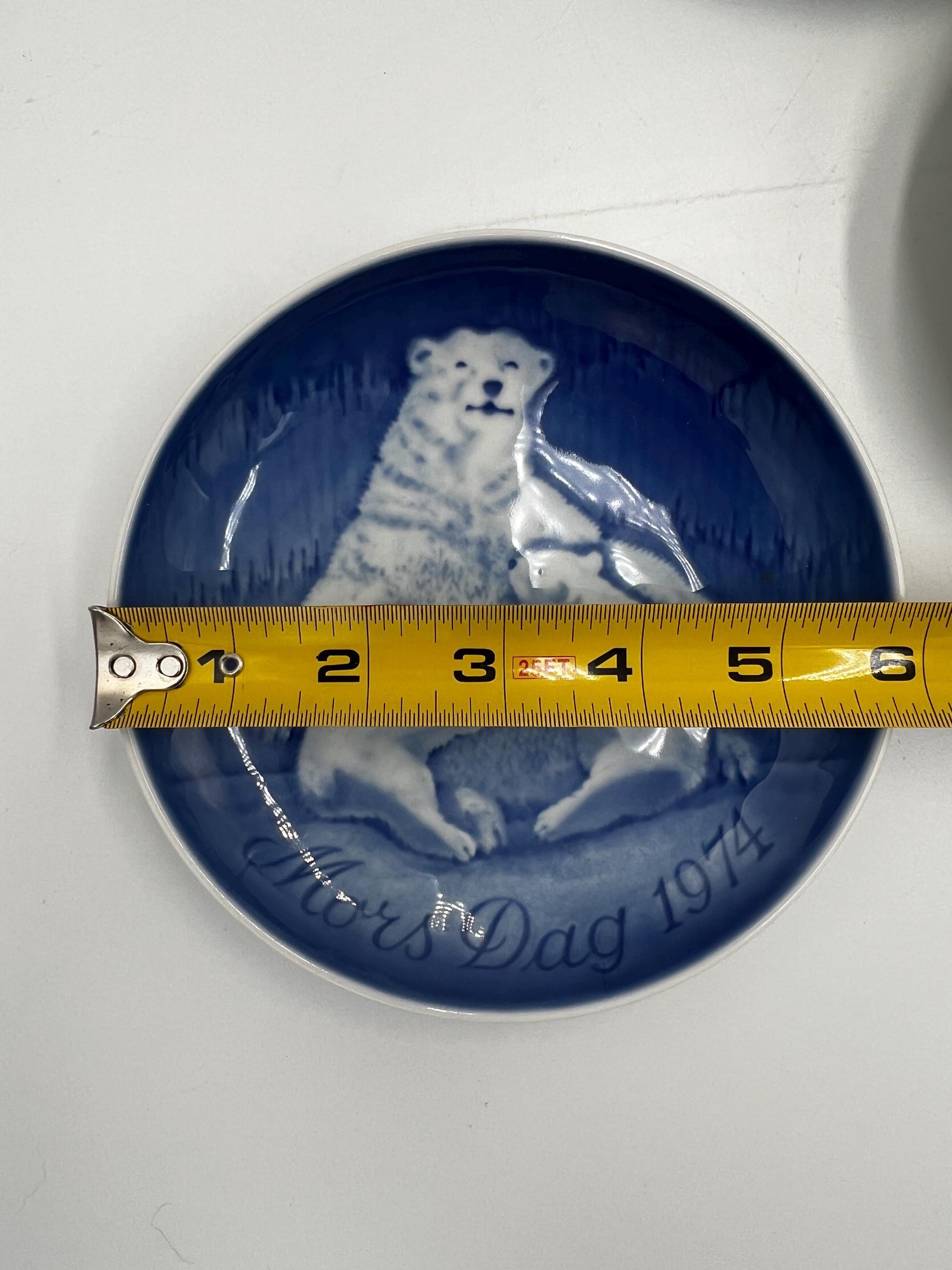 Vintage Danish Mother's Day Plates (mors Dag) |1973-1976 | Bing