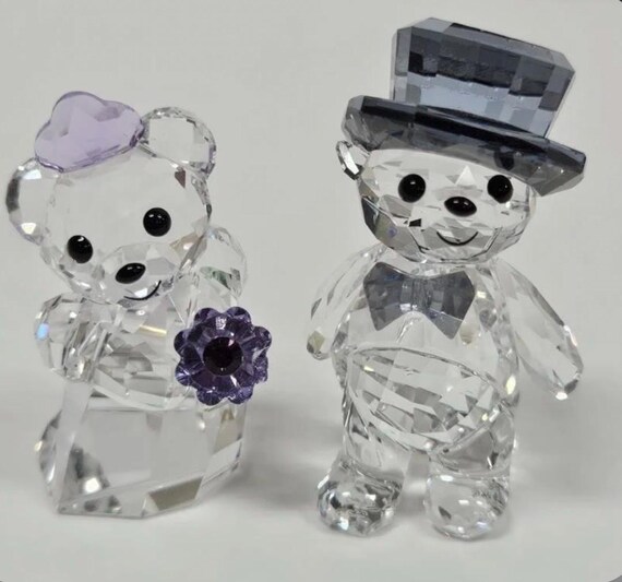 Swarovski Crystal Kris Bear You & I Figurines, No Box - Etsy
