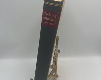 Tale of Chicago, 1933,  Edgar Lee Masters. Copy 18/100 Limited 1st Ed Printing - Rare Book - Collectible Book