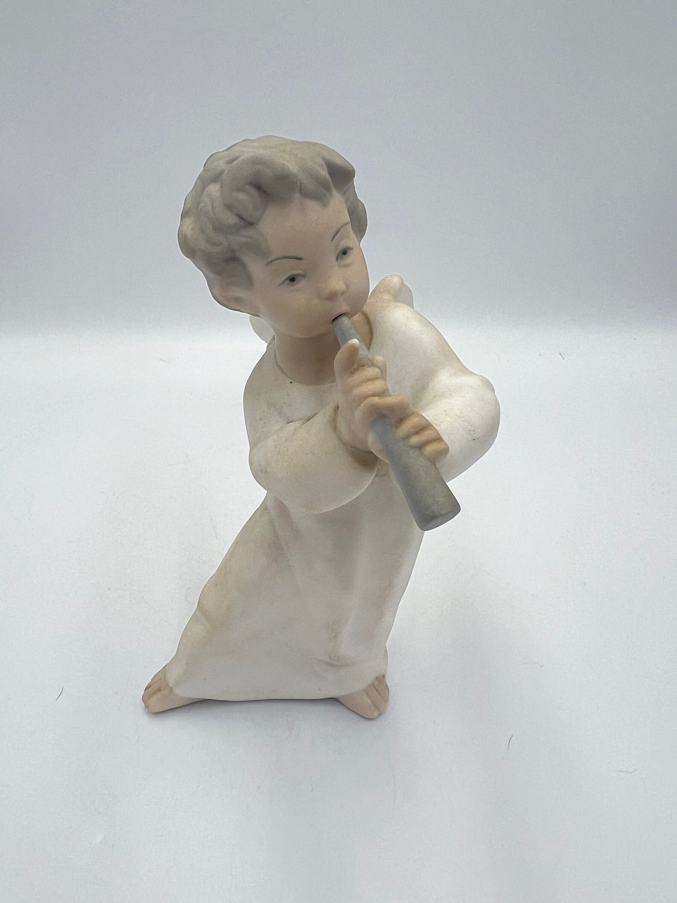 リヤドロ フルートを持つ天使 - Etsy 日本