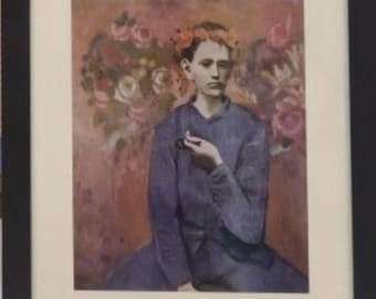 パイプを持つ少年 ピカソ 1905 ギャルソン・ア・ラ・パイプ 手描き油絵