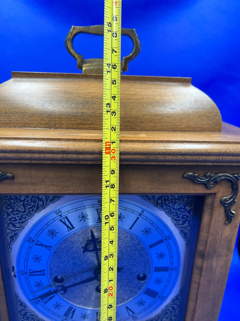 Hamilton Wheatland Westminster Chime Mantle Clock 340020 Etsy