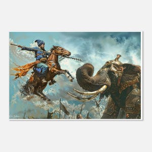 Bhai Bachittar Singh - Fine Art Print