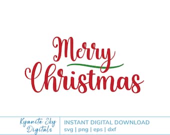 Archivo SVG Título de Feliz Navidad con letras de escritura moderna, imágenes PNG prediseñadas