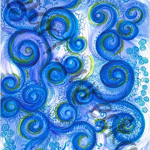 Abstract Neurobiology Digital Download