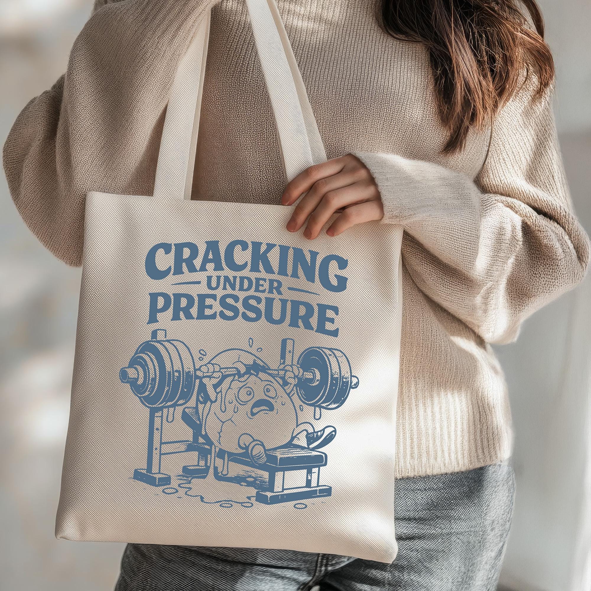 Cracking Under Pressure PNG SVG - Funny Egg Weightlifting Sarcastic ...