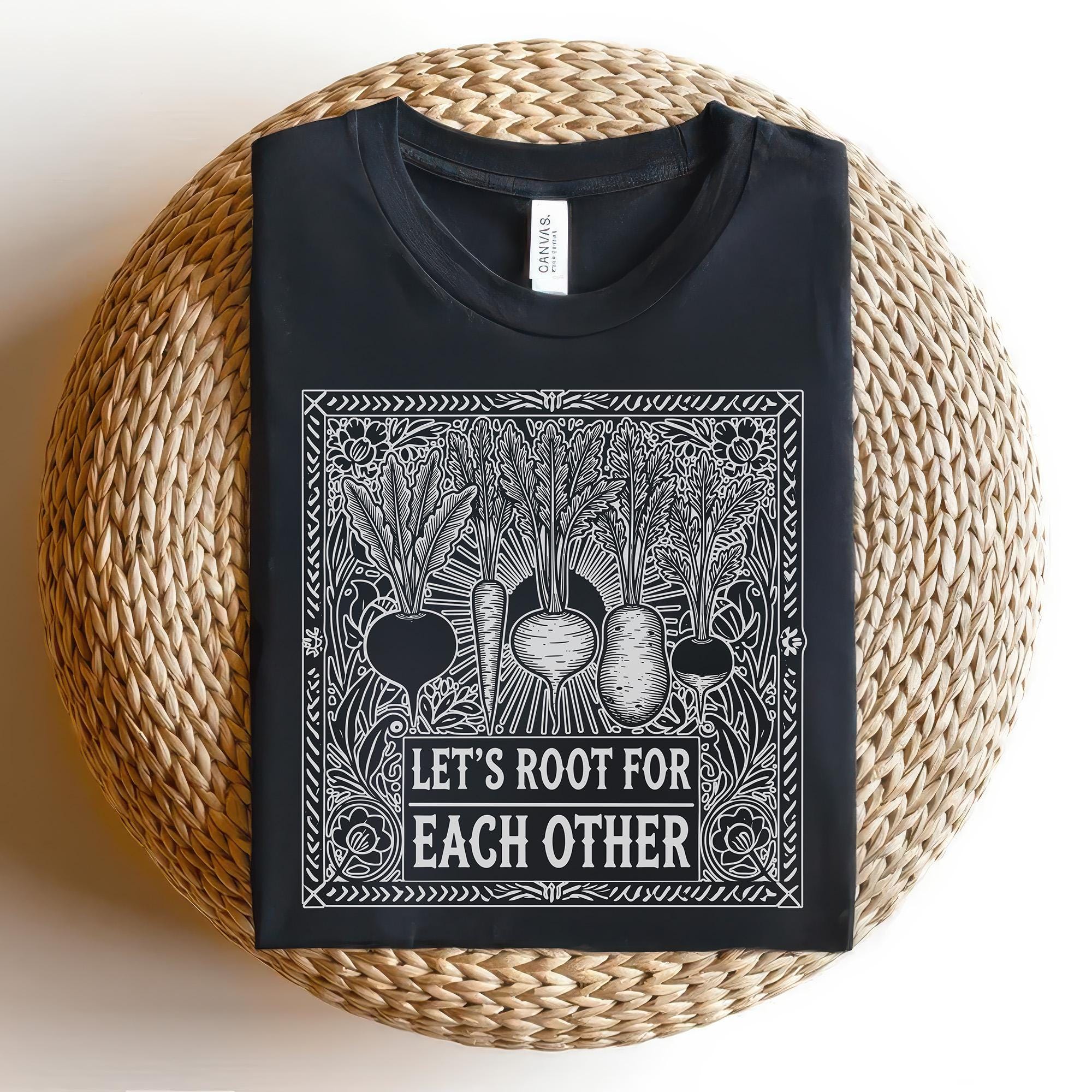 Root For Others Lets Root for Each Other PNG SVG - Cute Vegetable Quote Digital ...