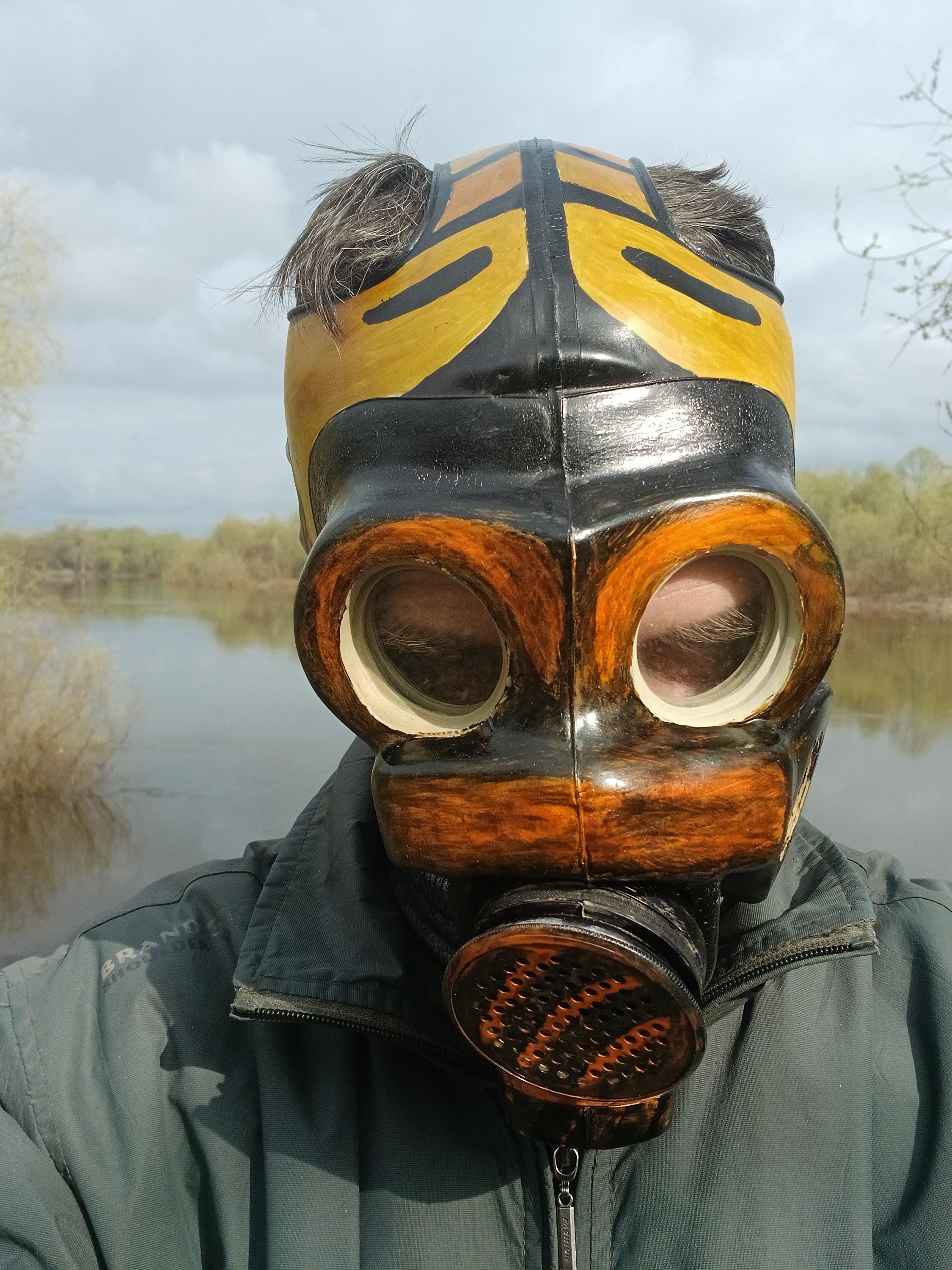 Soviet Military Gas Mask PMG NEREKHTA. Original 1975-84. Set