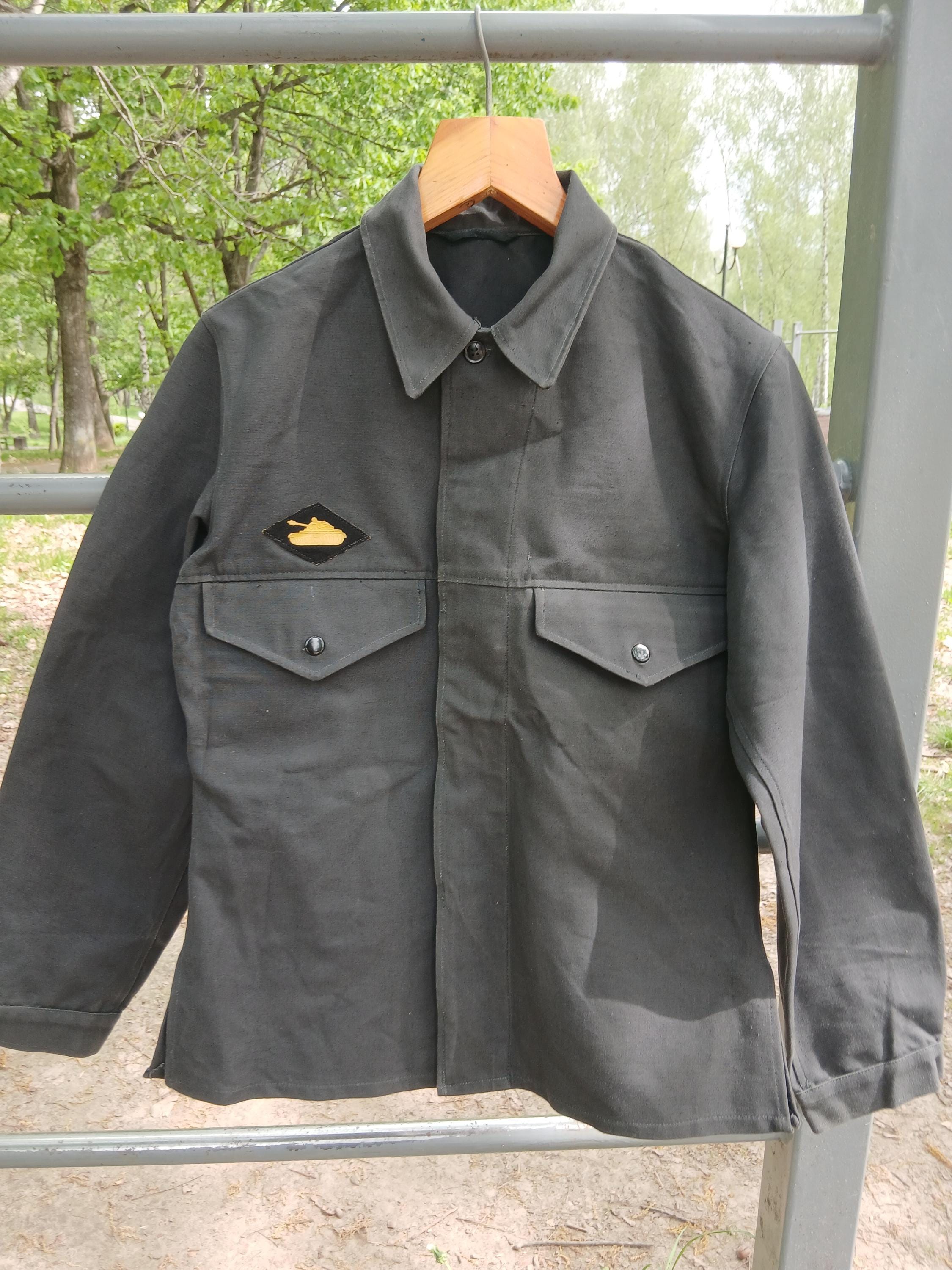 ソ連軍戦車兵用夏用ジャケット。新品。1984年製、放出品。ソ連軍の制服 