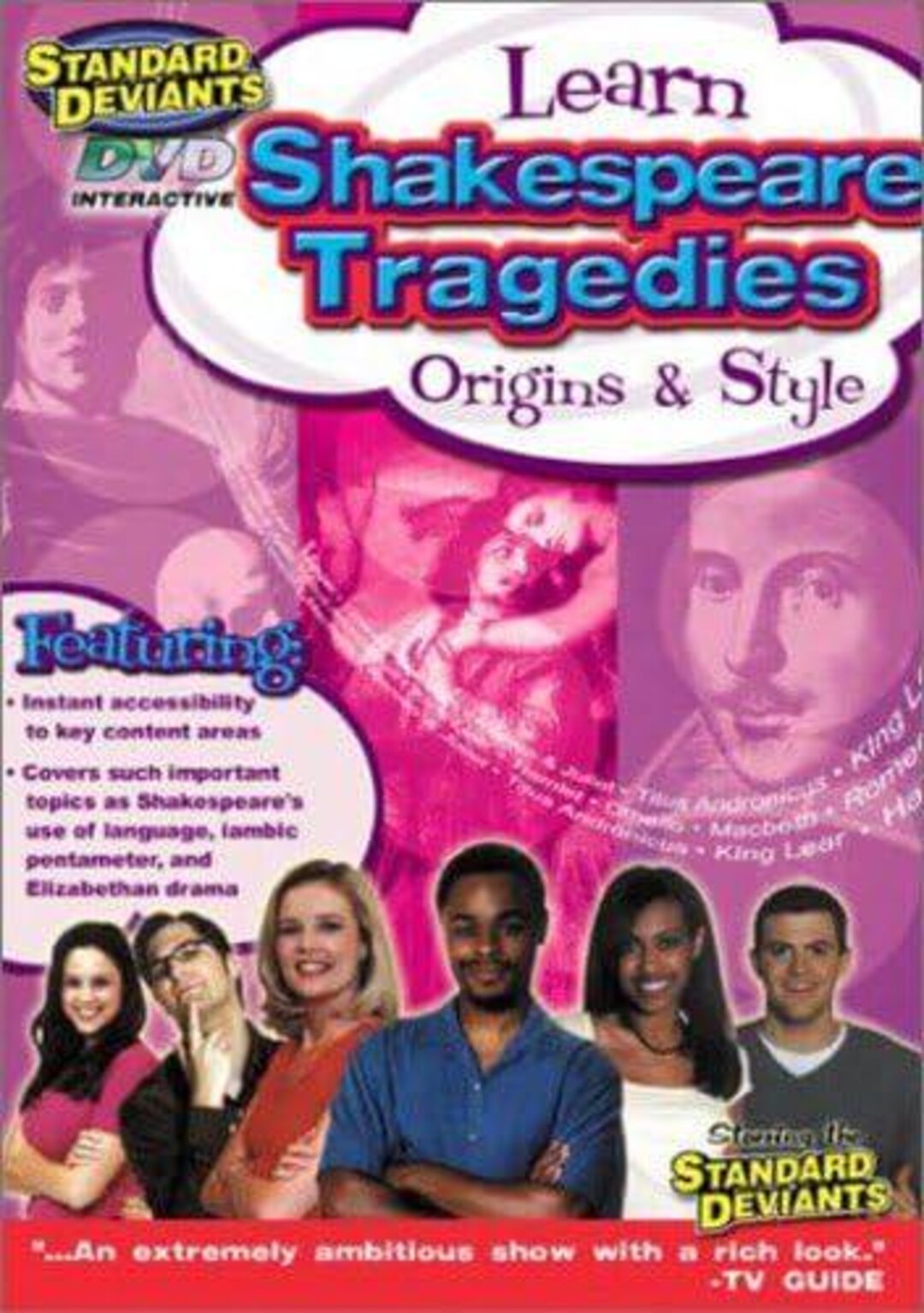 Standard Deviants - Learn Shakespeare Tragedies - DVD - Etsy