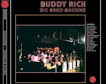 BUDDY RICH - Big Band Machine (Florescent Clear Salmon Vinyl 160g) Płyta winylowa