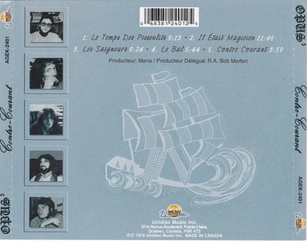 OPUS 5 - Contre Courant - CD - Etsy