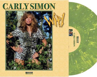 Carly Simon / Chic - Why 12" Olive Green Swirl Vinyl - Reedycja Record Store Day