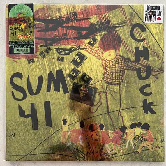SUM 41 - Chuck (florescent Clear Green Vinyl 160g) - Vinyl - Etsy