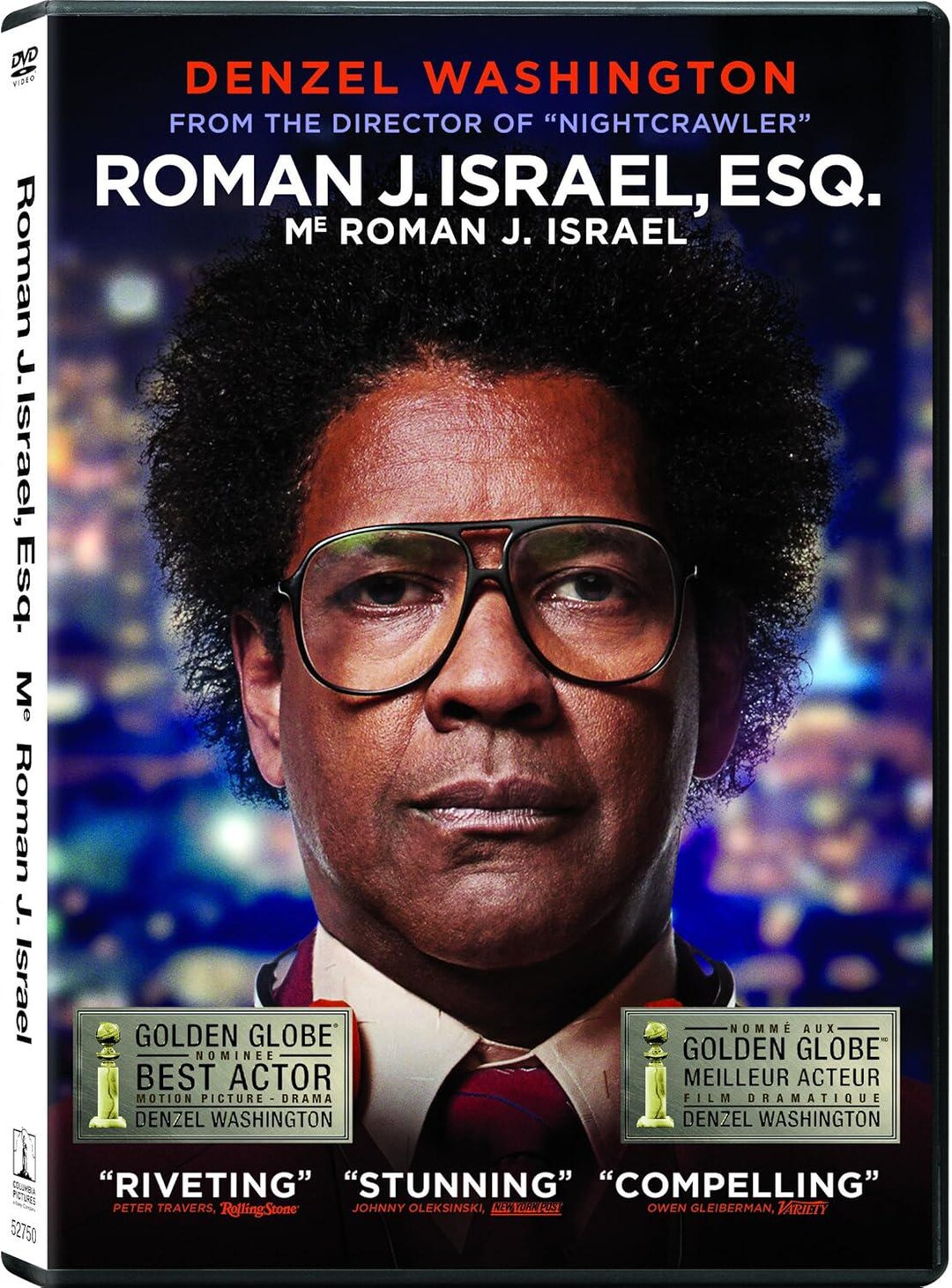 Roman J. Israel, Esq. Me Roman J. Israel DVD Etsy