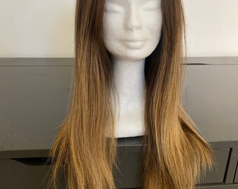 Long Wig - 100% Human Hair Wig - Lace Front