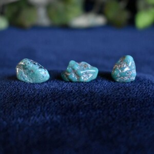 Raw Turquoise Stones: Throat Chakra Healing Crystals