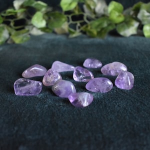Tumbled Amethyst: Master Healing Stone