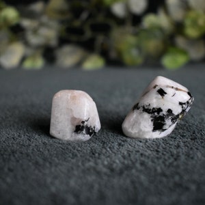 Merlinite/White Dendritic Agate Tumbles | Tumbled Stones
