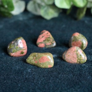Unakite Jasper Tumbled Stones