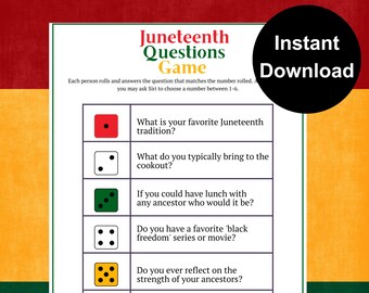 Juego de trivia sobre Juneteenth: Actividad divertida para toda la familia (Descarga PDF)