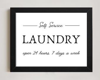 Laundry room sign - Laundry room decor - Farmhouse laundry room sign