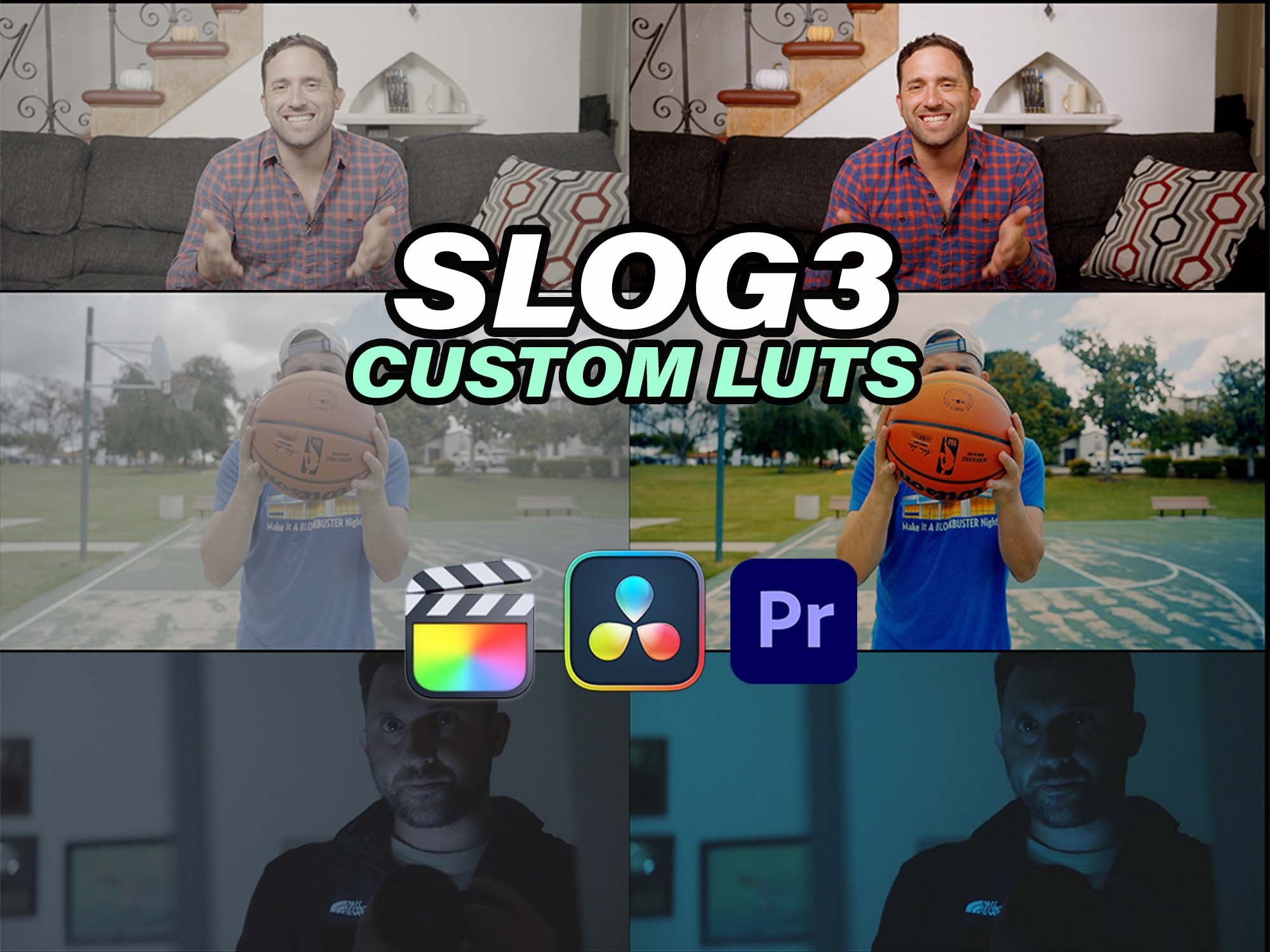 Sony SLOG3 Basic Video LUTs