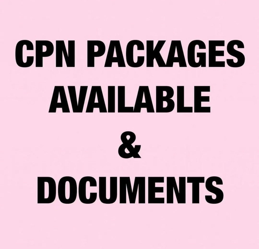 CPN Packages 2023 - Etsy