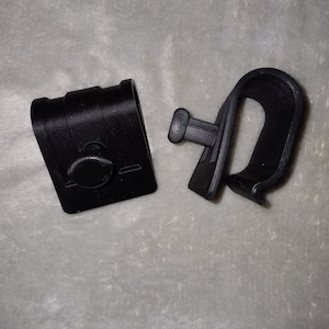 STL FILE ONLY - Pram Wagon / Stroller Wagon Bogg Bag - Croc Bag - Rubber Tote clips