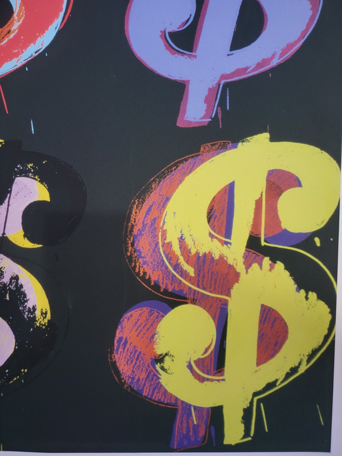 Andy Warhol Dollar Sign - Etsy