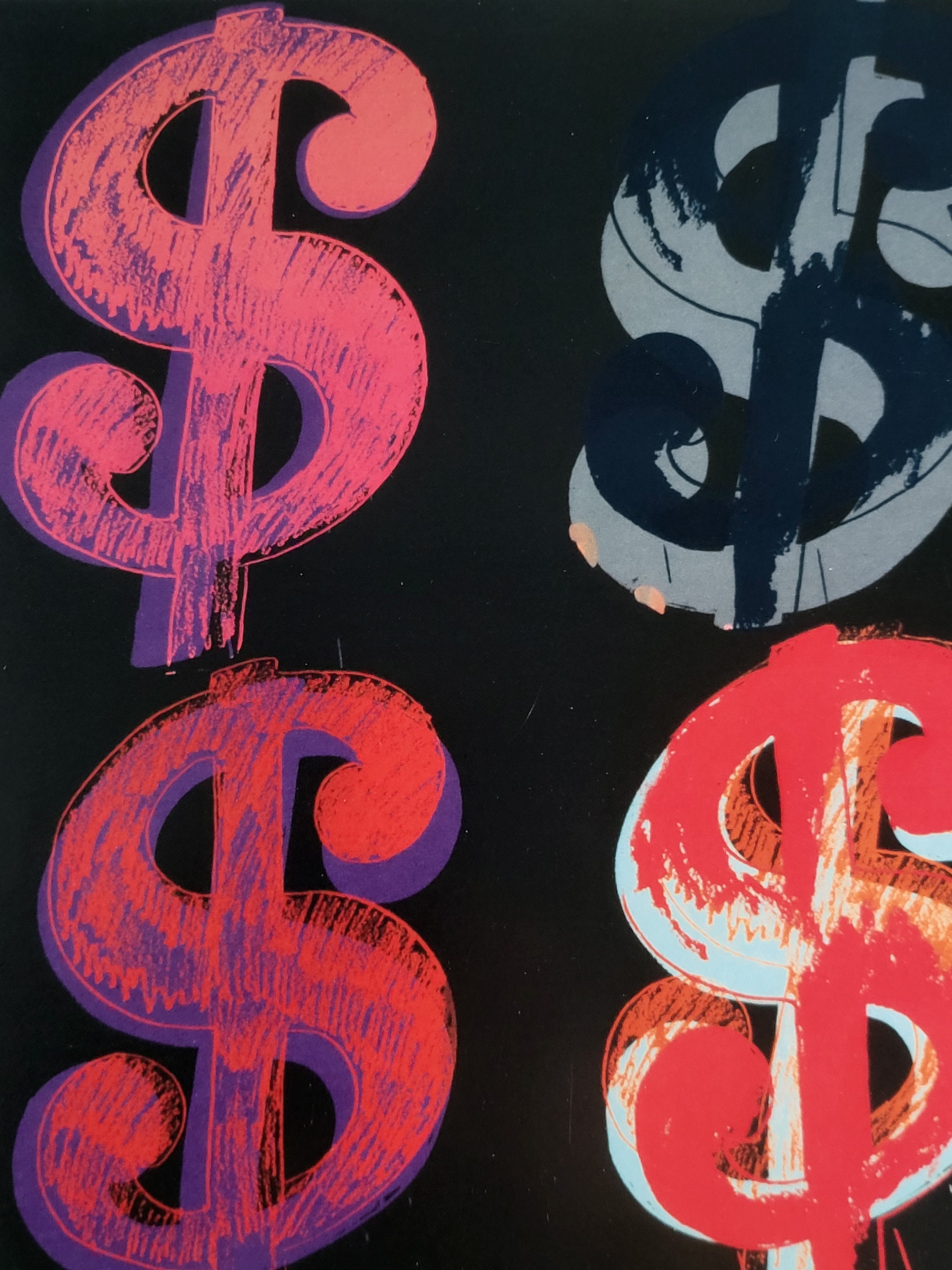 Andy Warhol、DOLLAR SIGN、海外版超希少レゾネ、新品額付 warhol+dollar+sign+red+sml.jpg