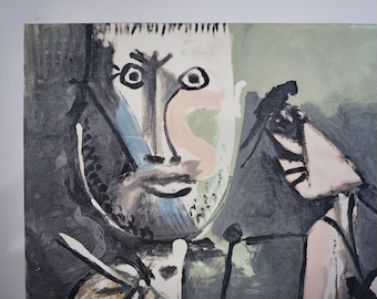 Picasso - Artist and His Model - Etsy