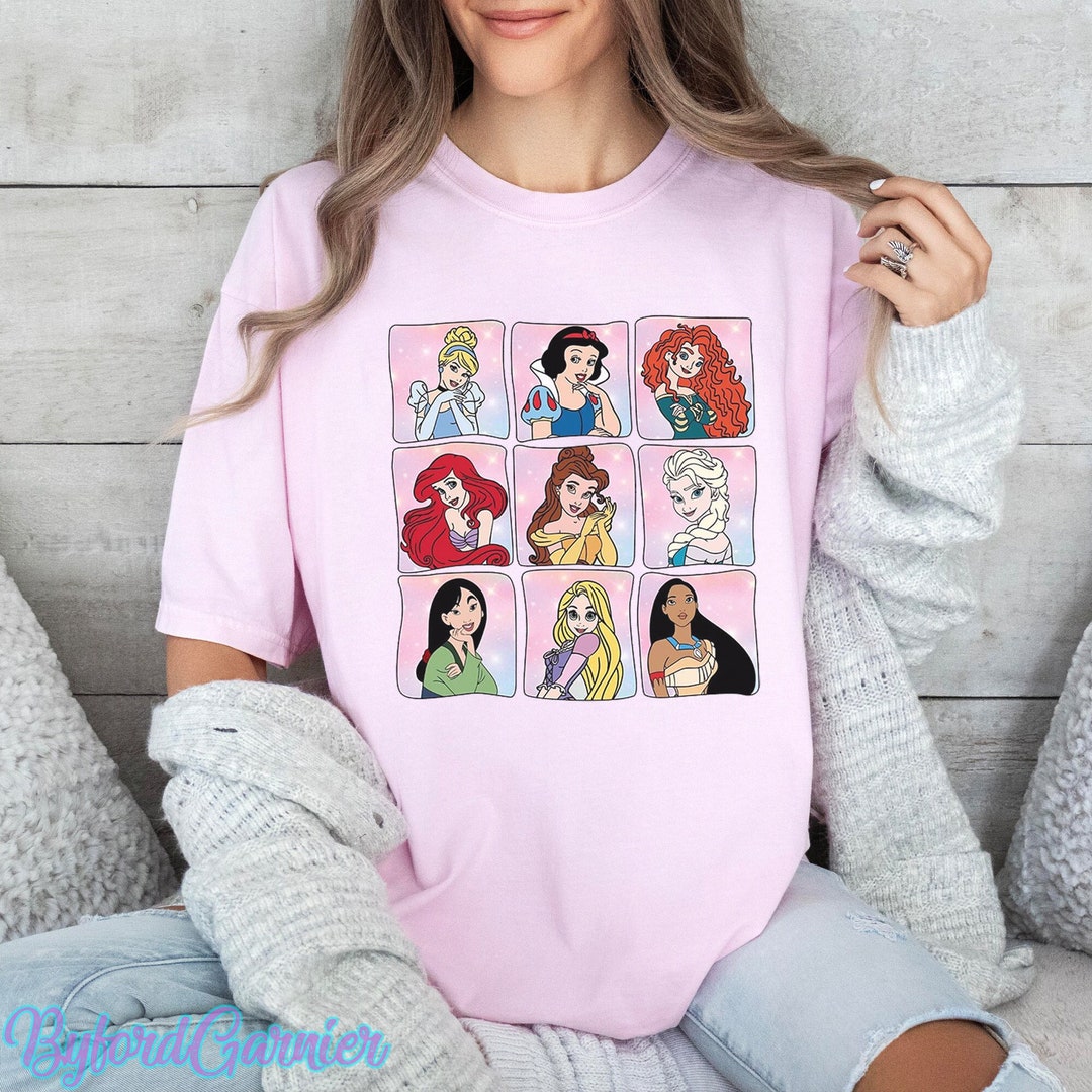 Disney Princesses Shirt, Princess Shirt, Women Disney Shirt, Disney