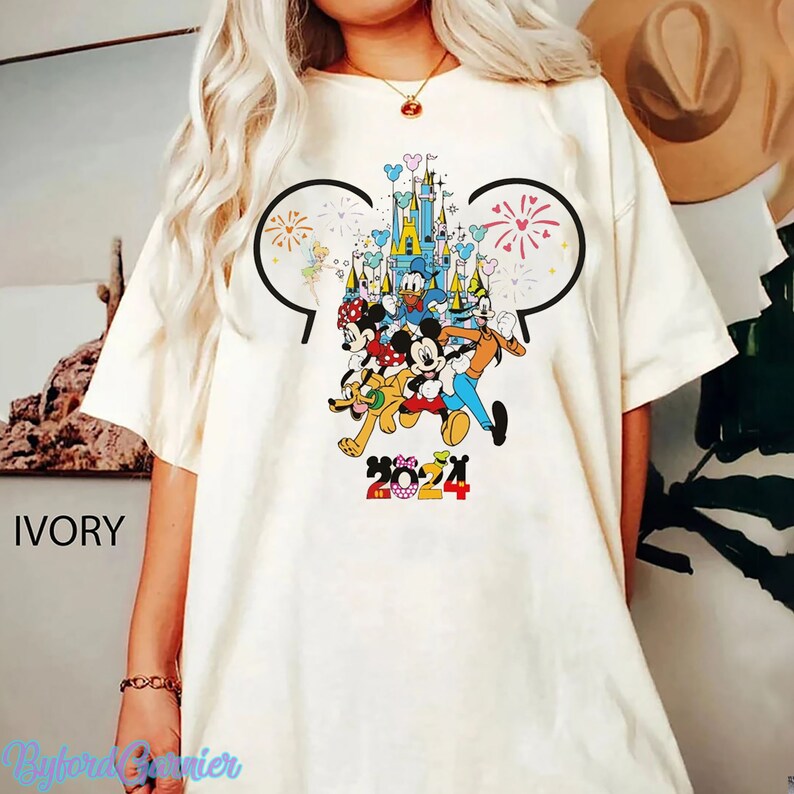 Disney Castle 2024 Shirt, Disneyland 2024 Shirts, Disney Family Shirt