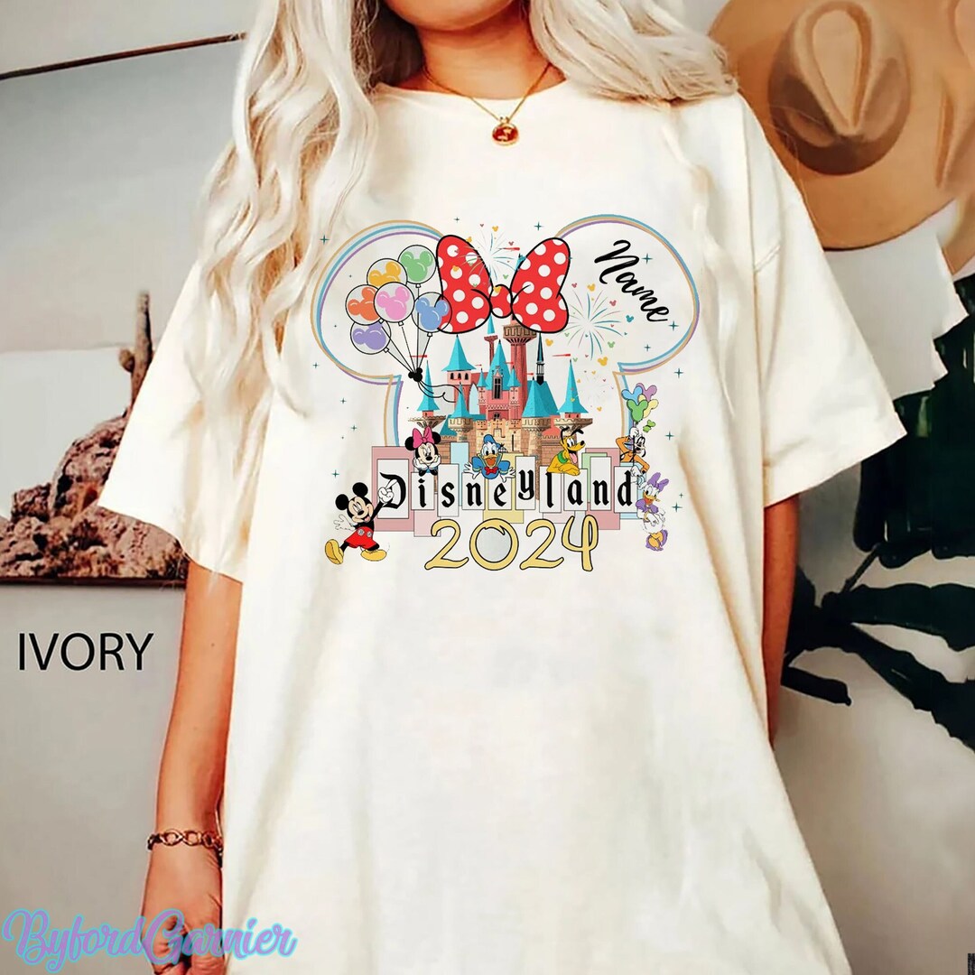 Disneyland Family 2024 Hoodie, Minnie Matching Vacation Sweater,disney