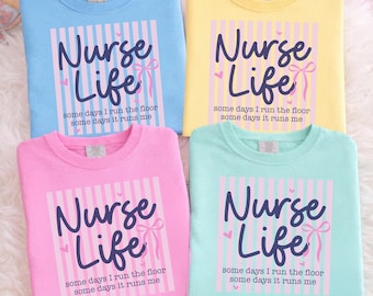 Nurse Life png Digital Download, Funny Nurse Quote Sublimation Design, Healthcare Worker Appreciation Gift for rn lpn cna, Trendy T-shirt