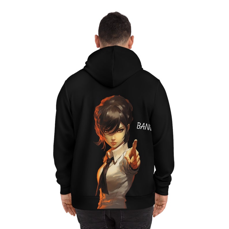 Makima Chainsaw Man Bang. Woof... Graphic Mangainspired Etsy