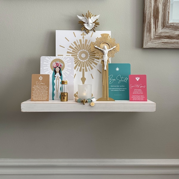 Everyday Prayer Space Shelf