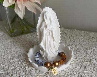 Our Lady of Guadalupe Rosary holder - Small