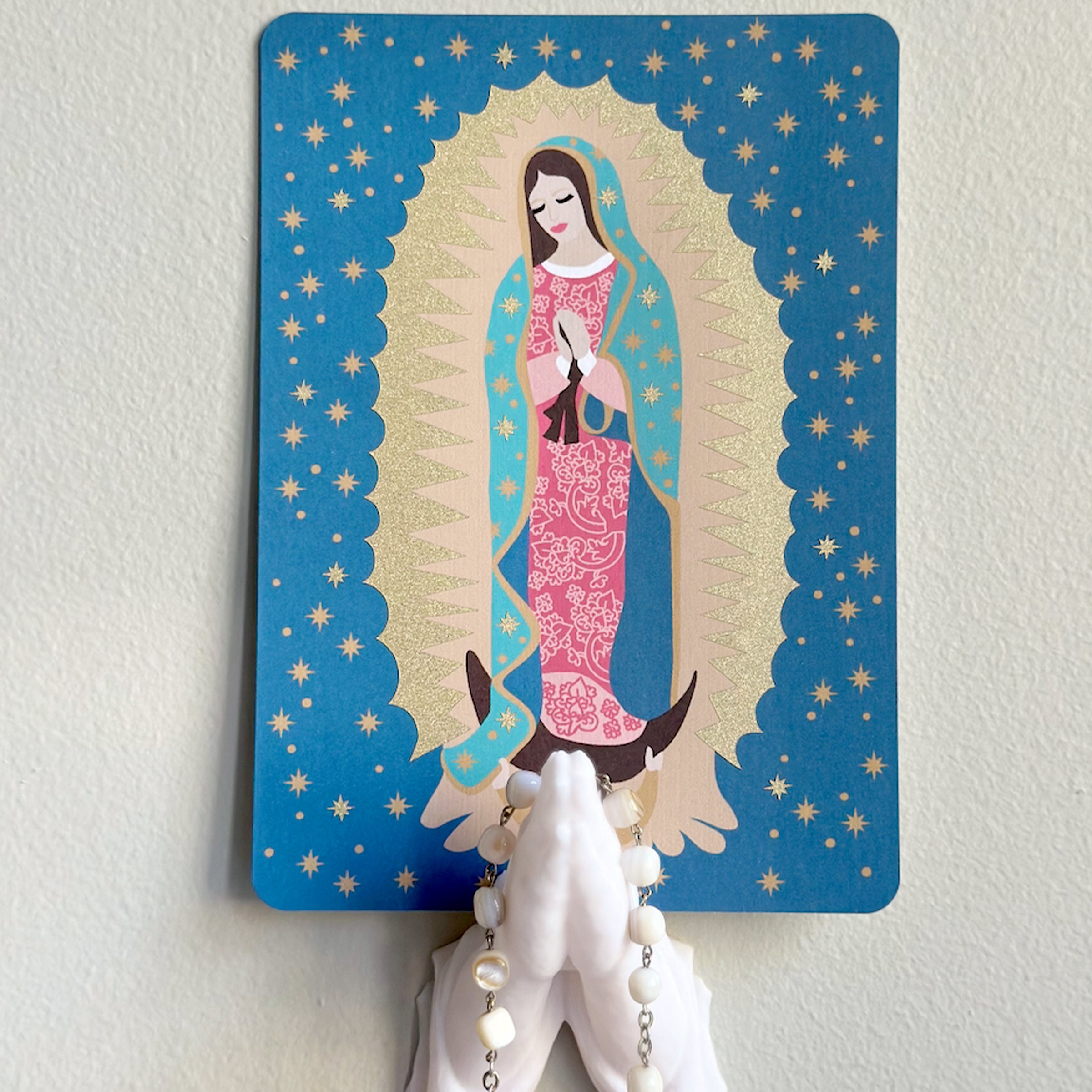 Prayer Hands Wall Holder