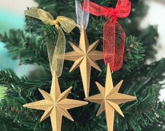 Adorno de estrella brillante