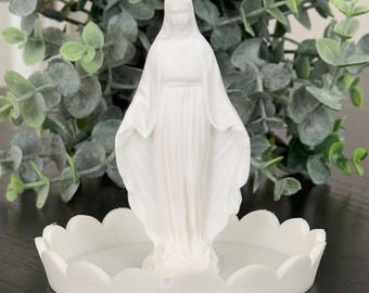 Mary Immaculate Rosary holder - small