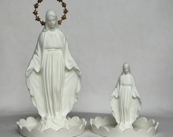 Mary Immaculate Rosary holder
