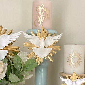 Holy Spirit Dove Ornament, Comfirmation, Baptism, First communion gift