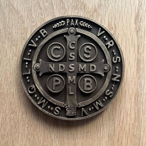St. Benedict Medal Wall Plaque